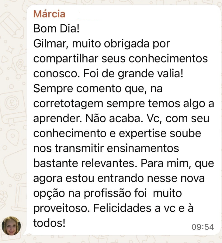 Depoimento de Márcia sobre o método Scripts de Luxo